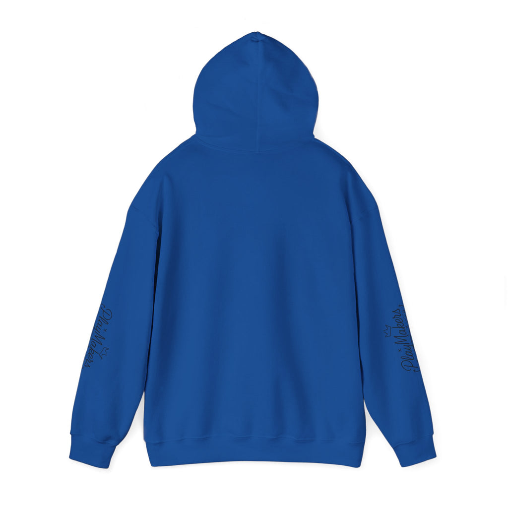 PlayMakers Hoodie — Playmakers Script Logo Pullover for Coaches & Creative Teams
