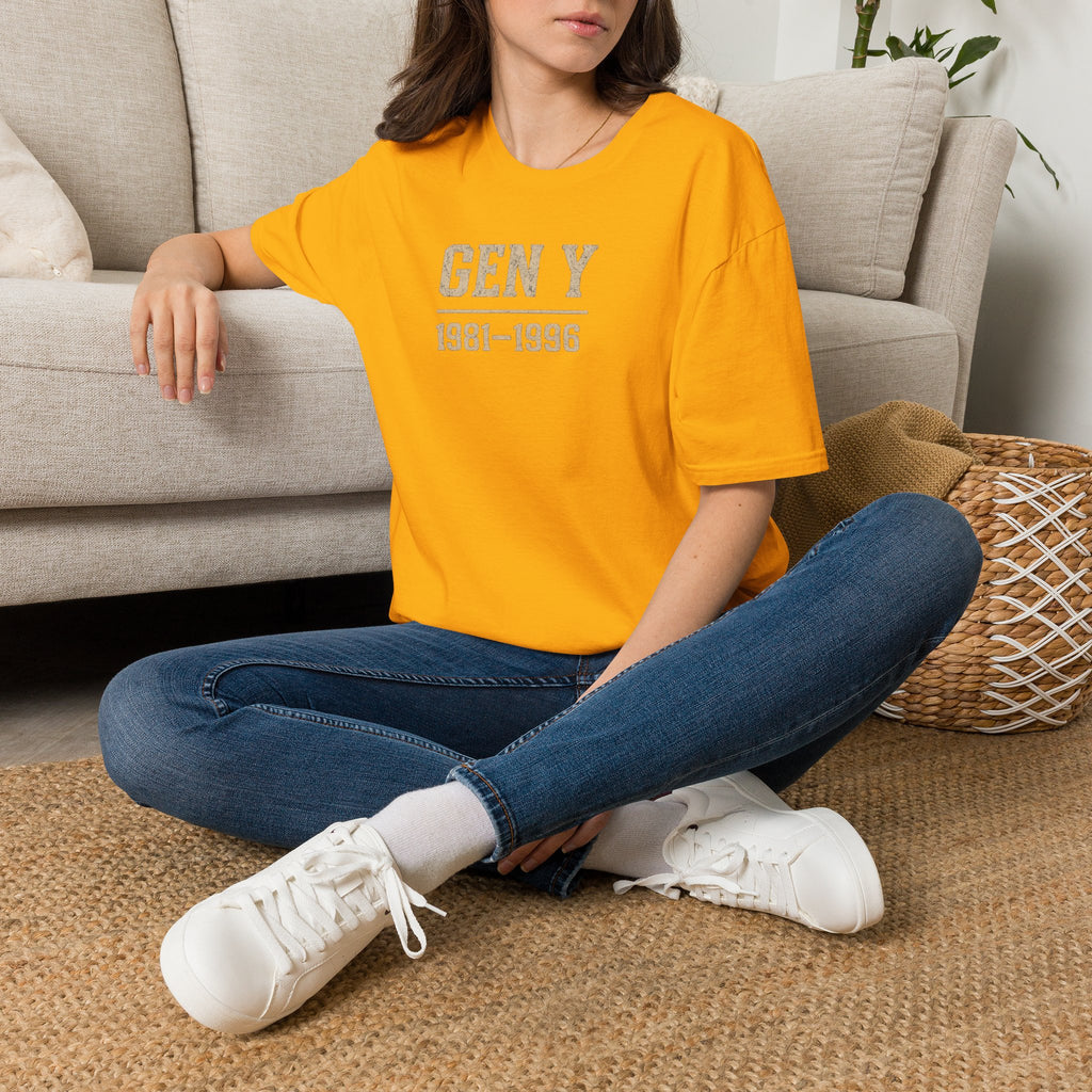 Gen Y 1981–1996 T-Shirt — Retro Millennial Pride Tee