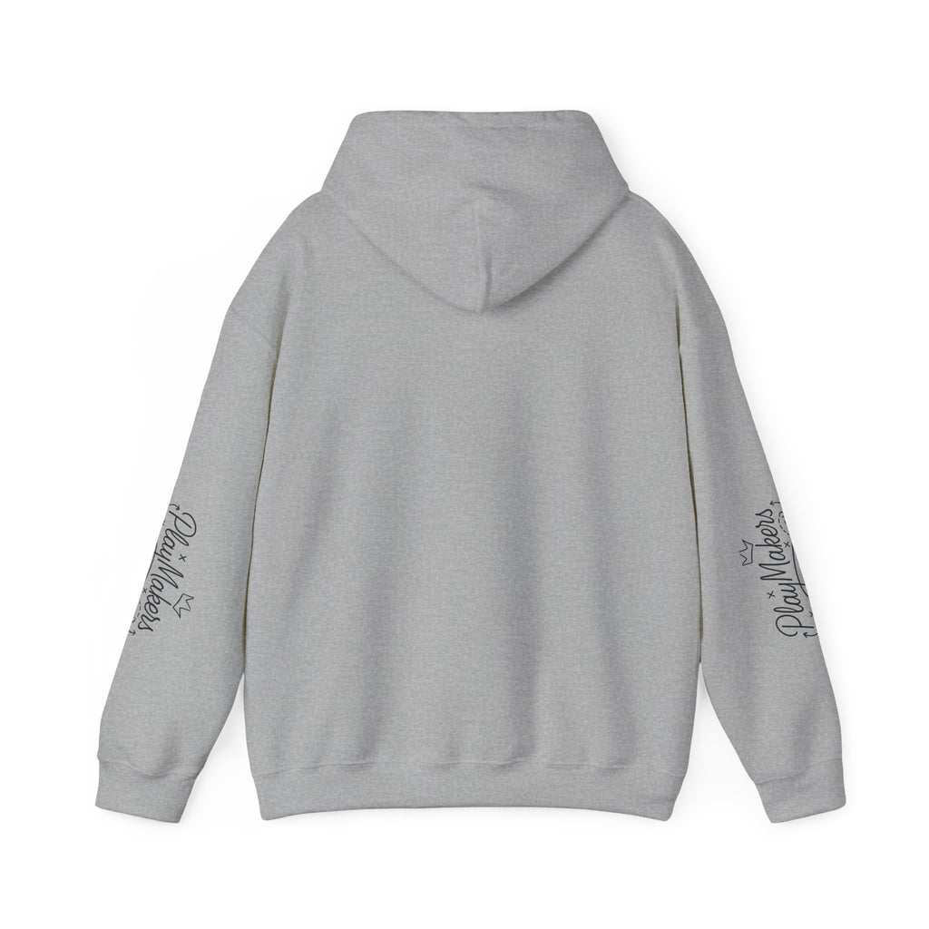 PlayMakers Hoodie — Playmakers Script Logo Pullover for Coaches & Creative Teams