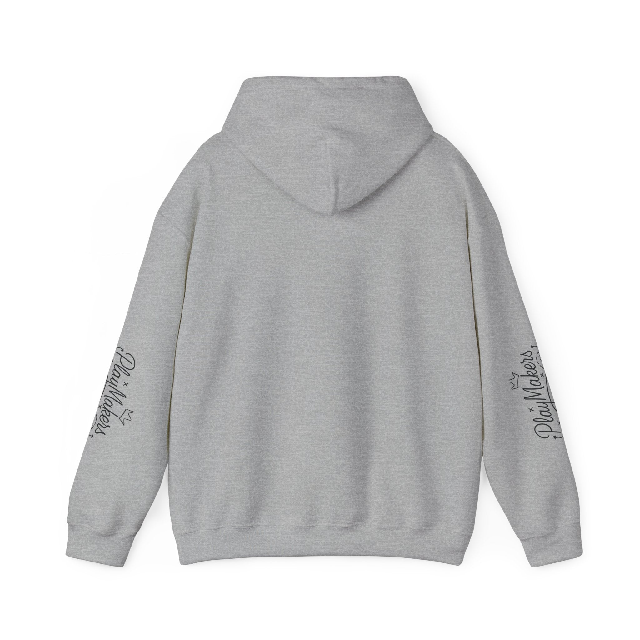 PlayMakers Hoodie — Playmakers Script Logo Pullover for Coaches & Creative Teams