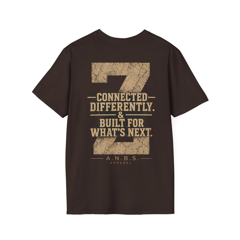 Gen Z 1997–2012 T-Shirt — Retro Vintage Gold Lettering Tee