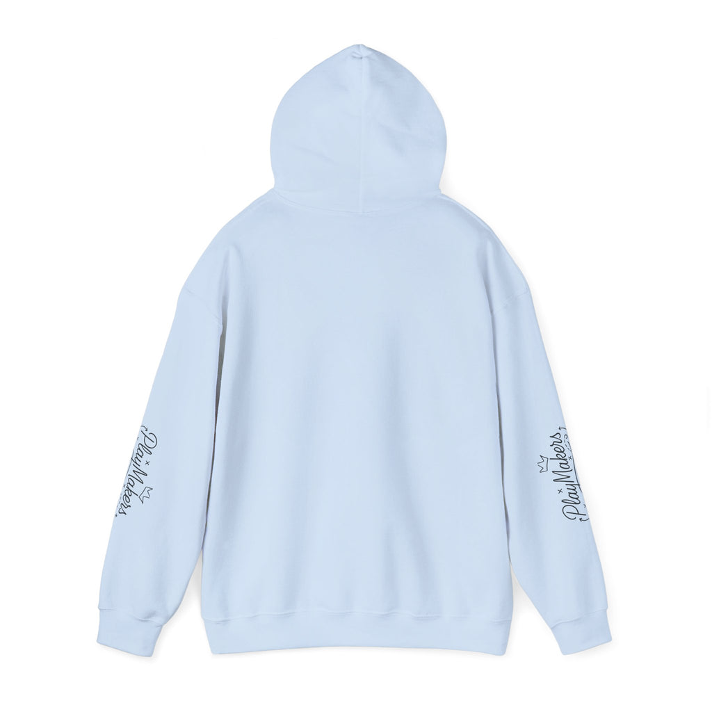 PlayMakers Hoodie — Playmakers Script Logo Pullover for Coaches & Creative Teams