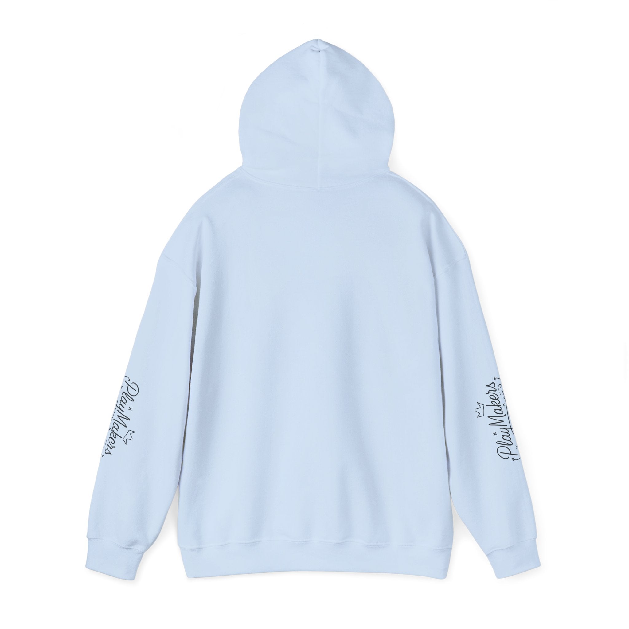 PlayMakers Hoodie — Playmakers Script Logo Pullover for Coaches & Creative Teams