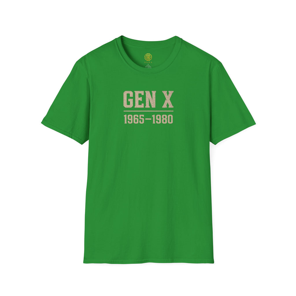 Gen X 1965–1980 T-Shirt — Retro Pride Tee for Generation X