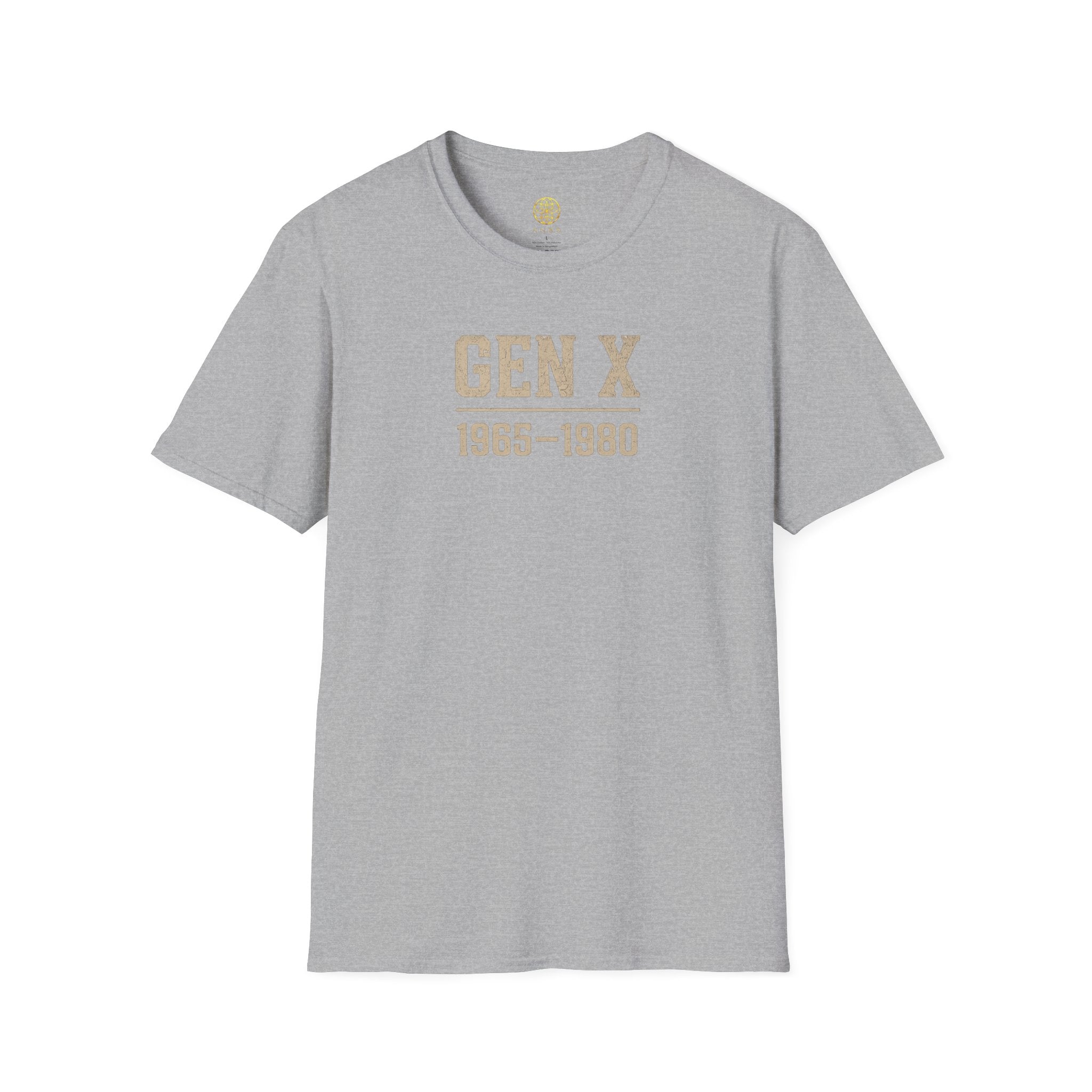 Gen X 1965–1980 T-Shirt — Retro Pride Tee for Generation X