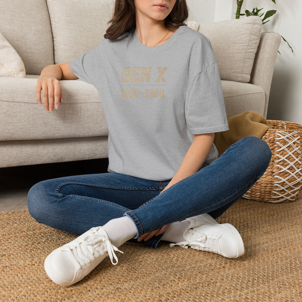 Gen X 1965–1980 T-Shirt — Retro Pride Tee for Generation X