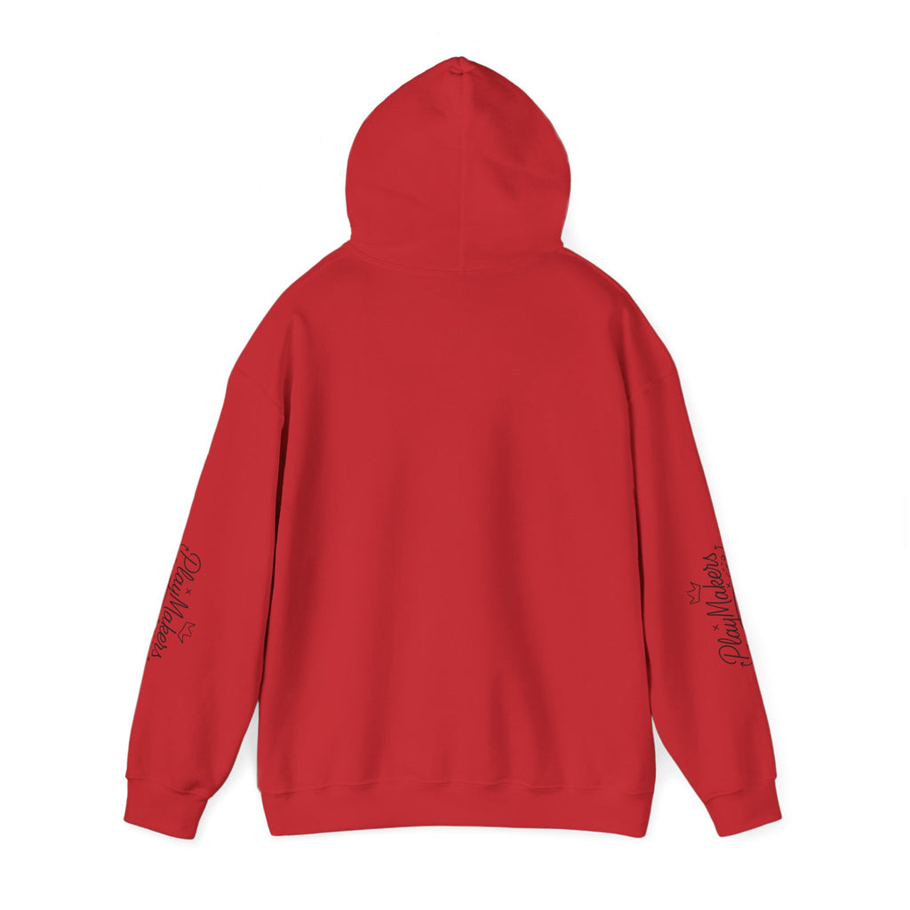 PlayMakers Hoodie — Playmakers Script Logo Pullover for Coaches & Creative Teams