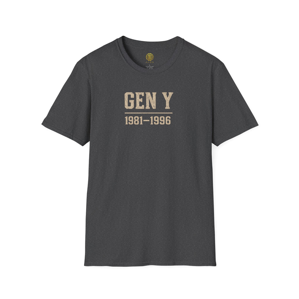 Gen Y 1981–1996 T-Shirt — Retro Millennial Pride Tee
