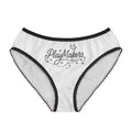 PlayMakers Lace-Trim Women's Briefs — Cozy Branded Cotton-Feel Underwear