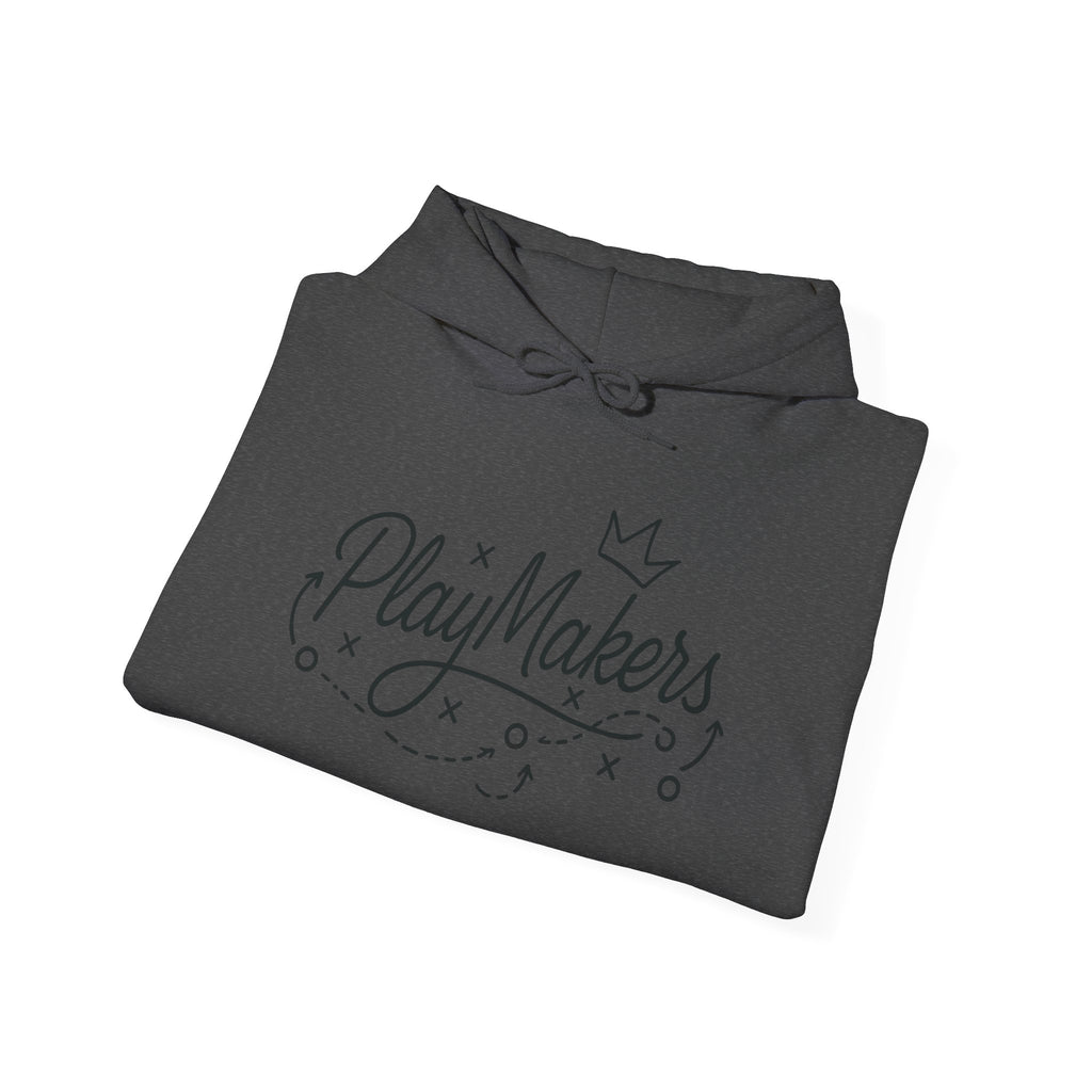 PlayMakers Hoodie — Playmakers Script Logo Pullover for Coaches & Creative Teams