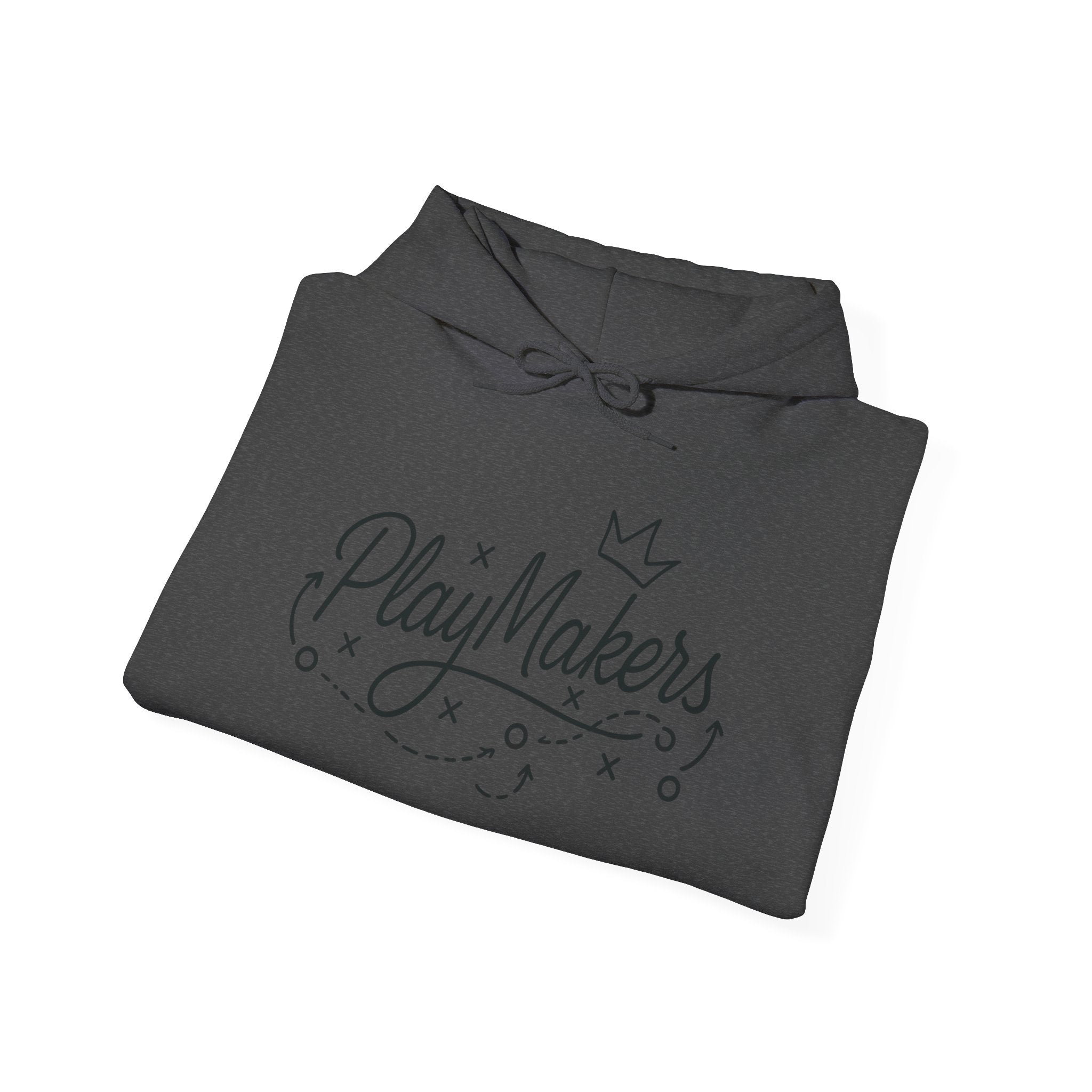 PlayMakers Hoodie — Playmakers Script Logo Pullover for Coaches & Creative Teams