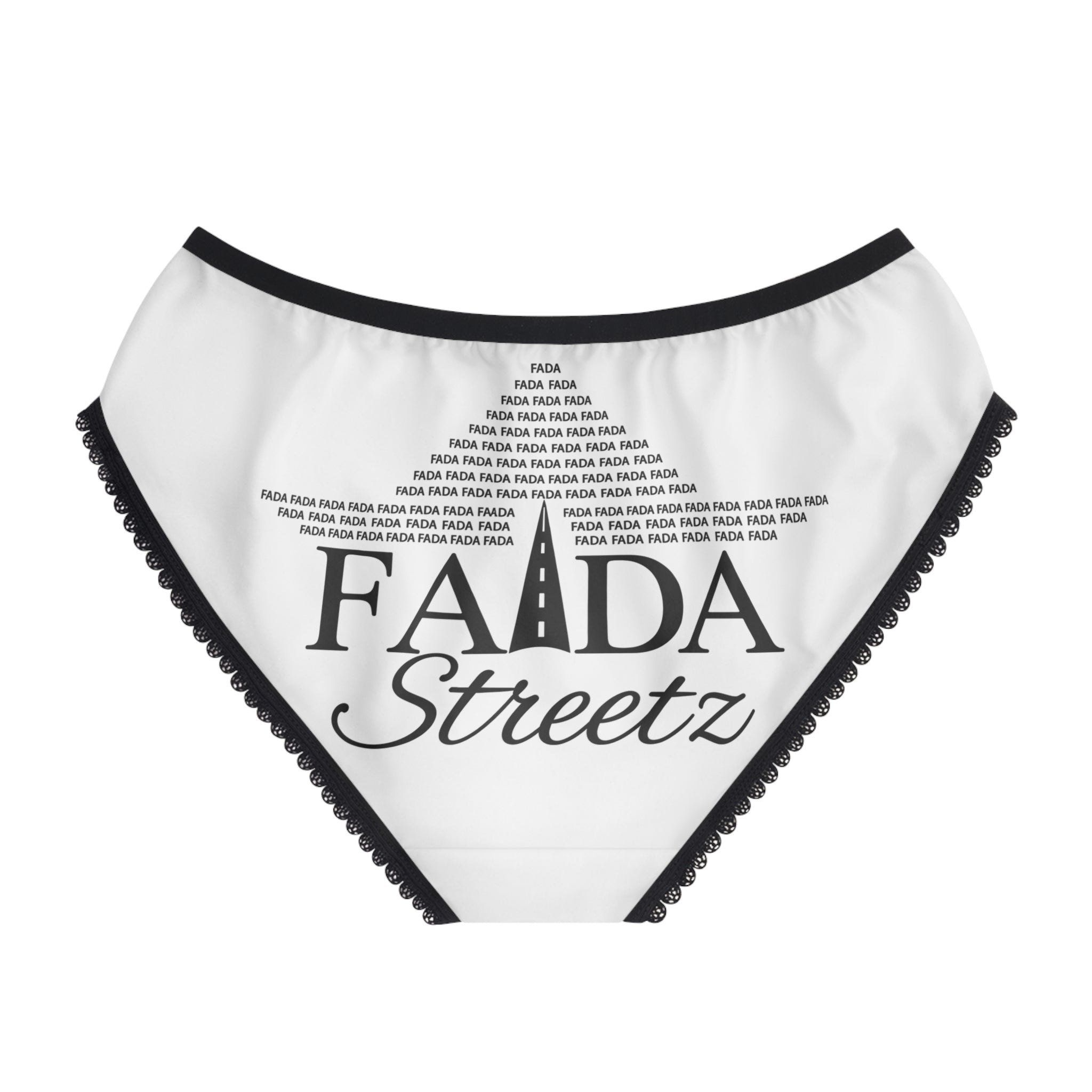 Women's Briefs — FADA Streetz Logo Cotton Briefs (Printed)