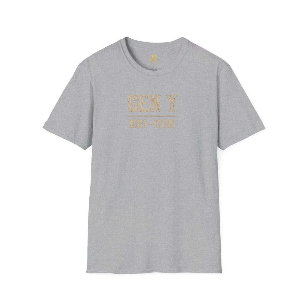 Gen Y 1981–1996 T-Shirt — Retro Millennial Pride Tee