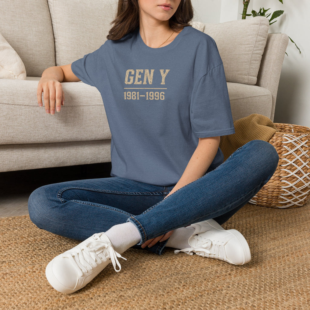 Gen Y 1981–1996 T-Shirt — Retro Millennial Pride Tee