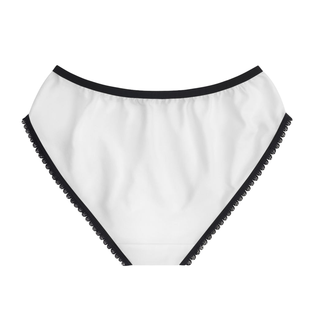 PlayMakers Lace-Trim Women's Briefs — Cozy Branded Cotton-Feel Underwear