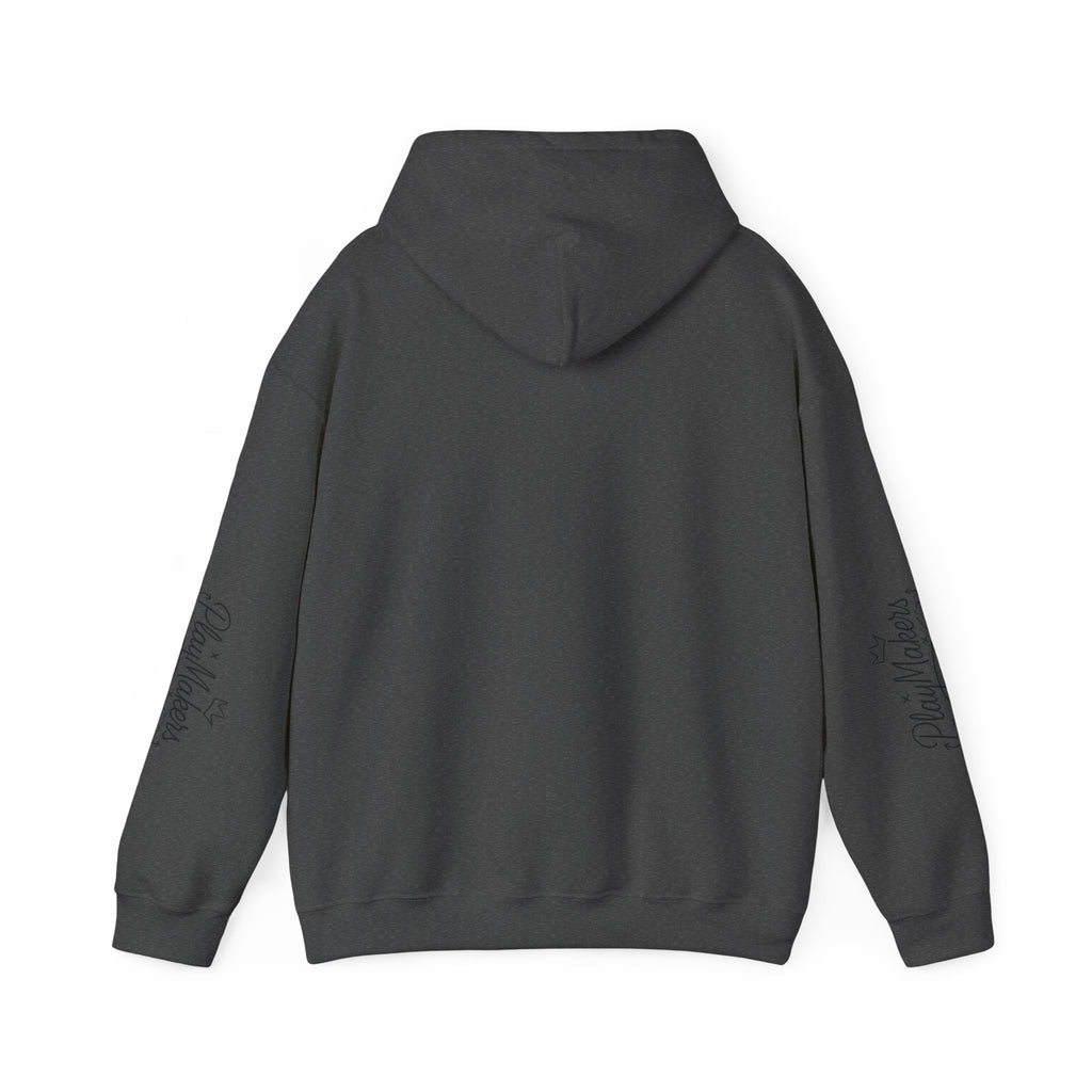 PlayMakers Hoodie — Playmakers Script Logo Pullover for Coaches & Creative Teams