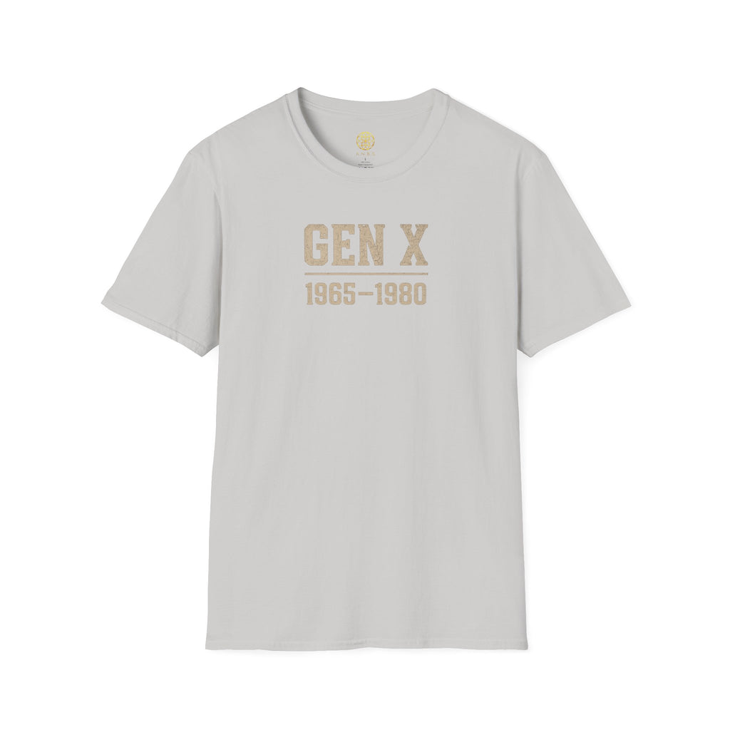 Gen X 1965–1980 T-Shirt — Retro Pride Tee for Generation X
