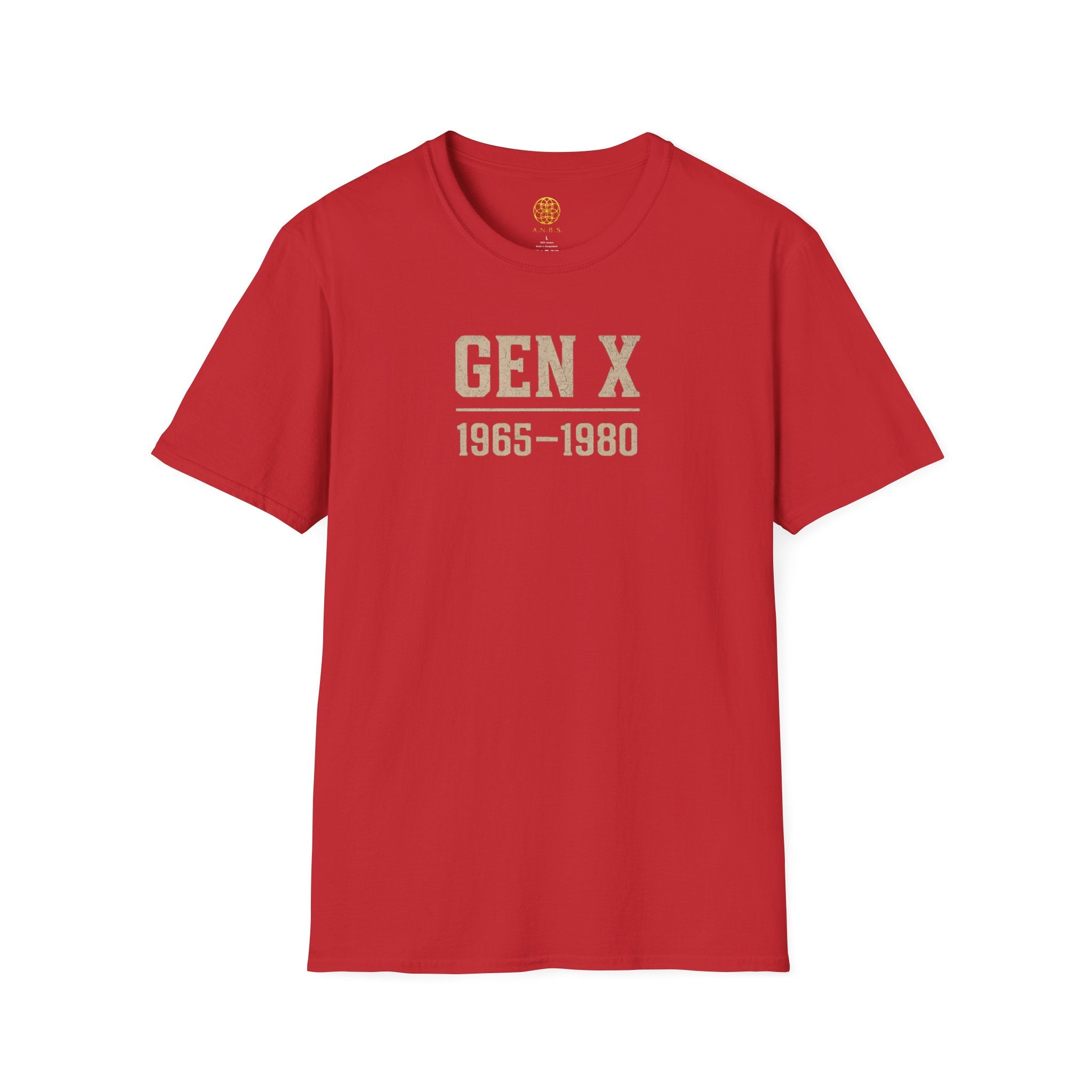 Gen X 1965–1980 T-Shirt — Retro Pride Tee for Generation X