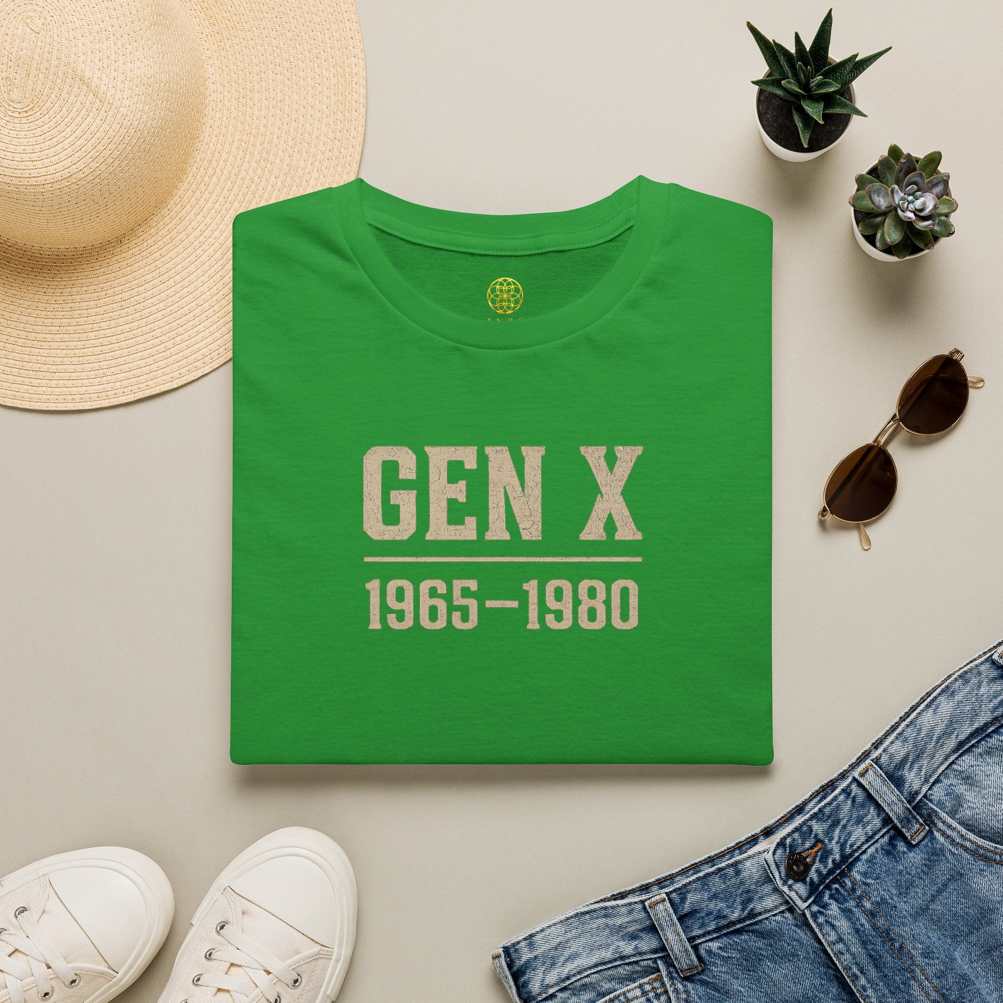 Gen X 1965–1980 T-Shirt — Retro Pride Tee for Generation X