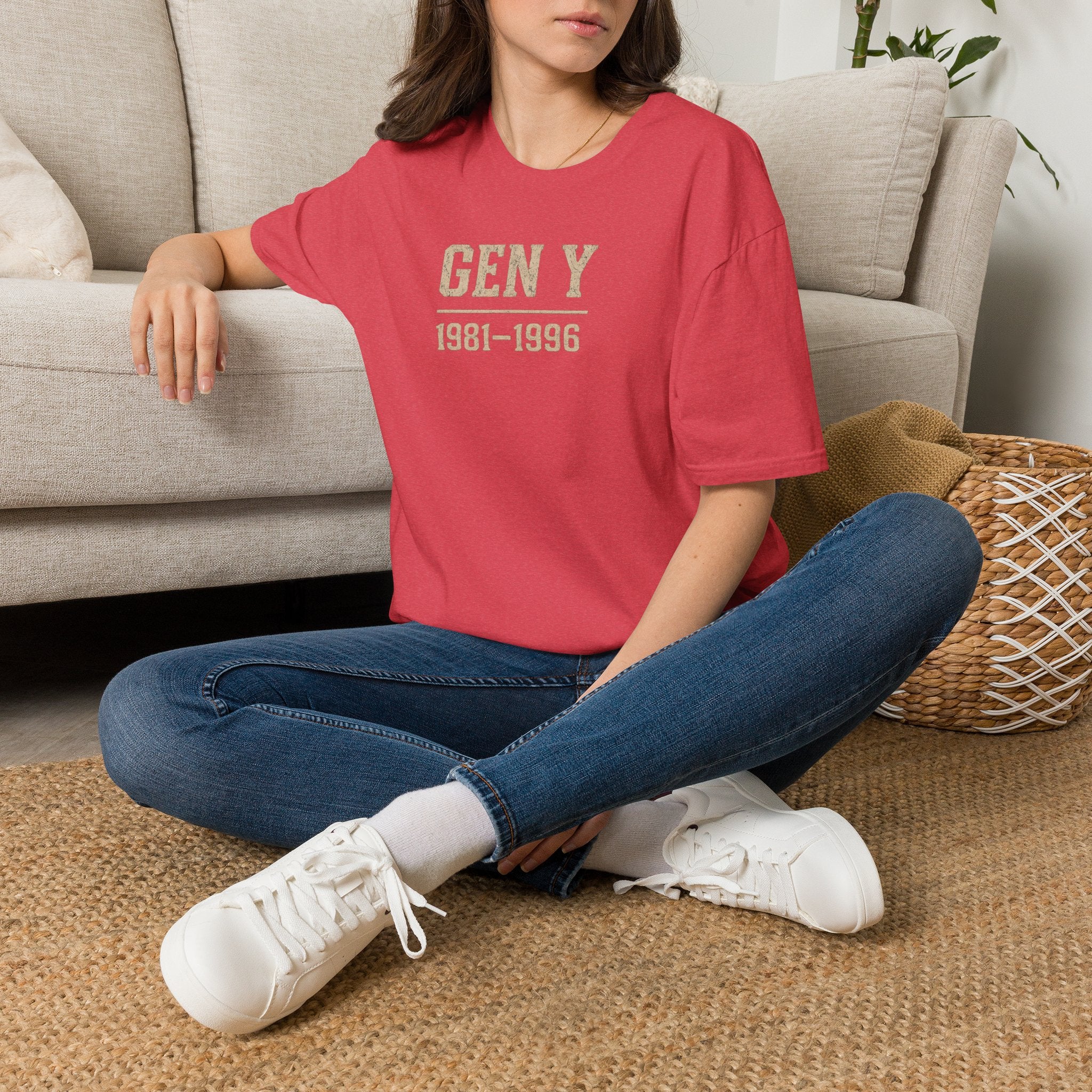 Gen Y 1981–1996 T-Shirt — Retro Millennial Pride Tee