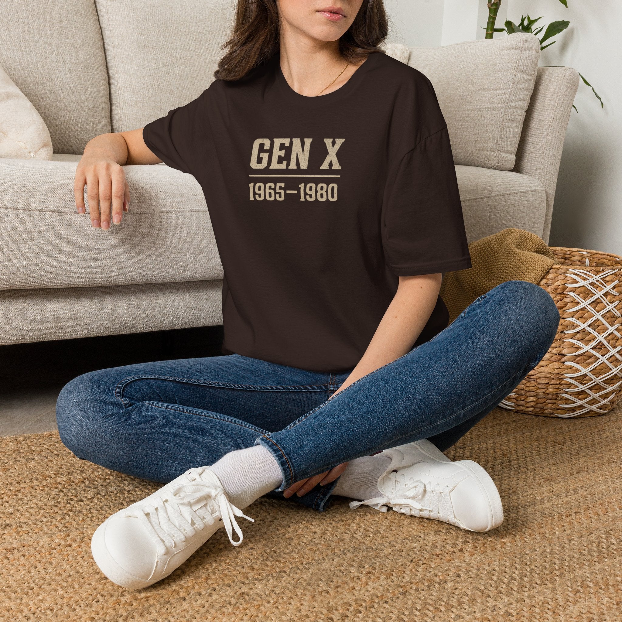 Gen X 1965–1980 T-Shirt — Retro Pride Tee for Generation X