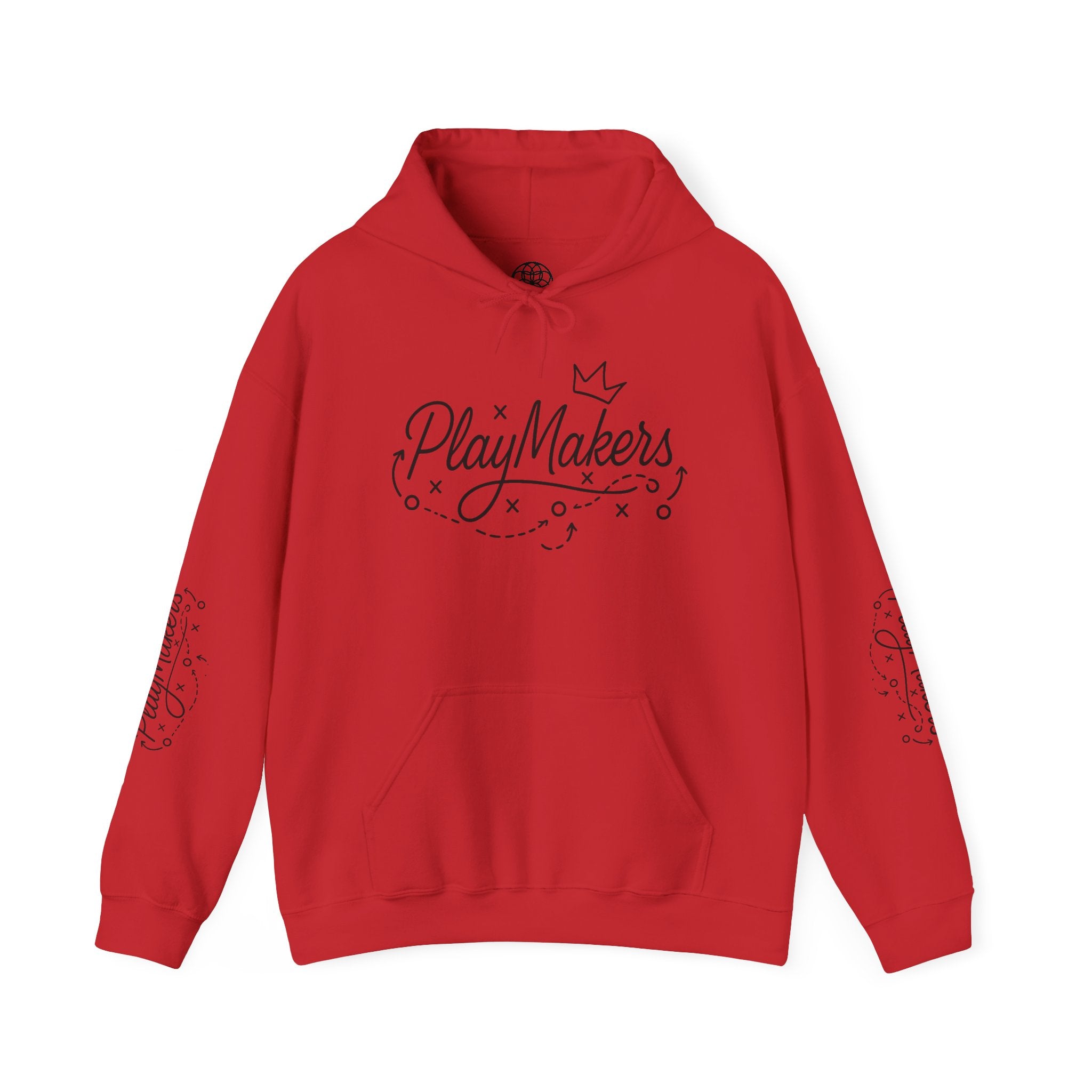 PlayMakers Hoodie — Playmakers Script Logo Pullover for Coaches & Creative Teams