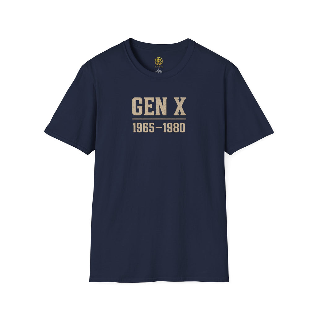 Gen X 1965–1980 T-Shirt — Retro Pride Tee for Generation X