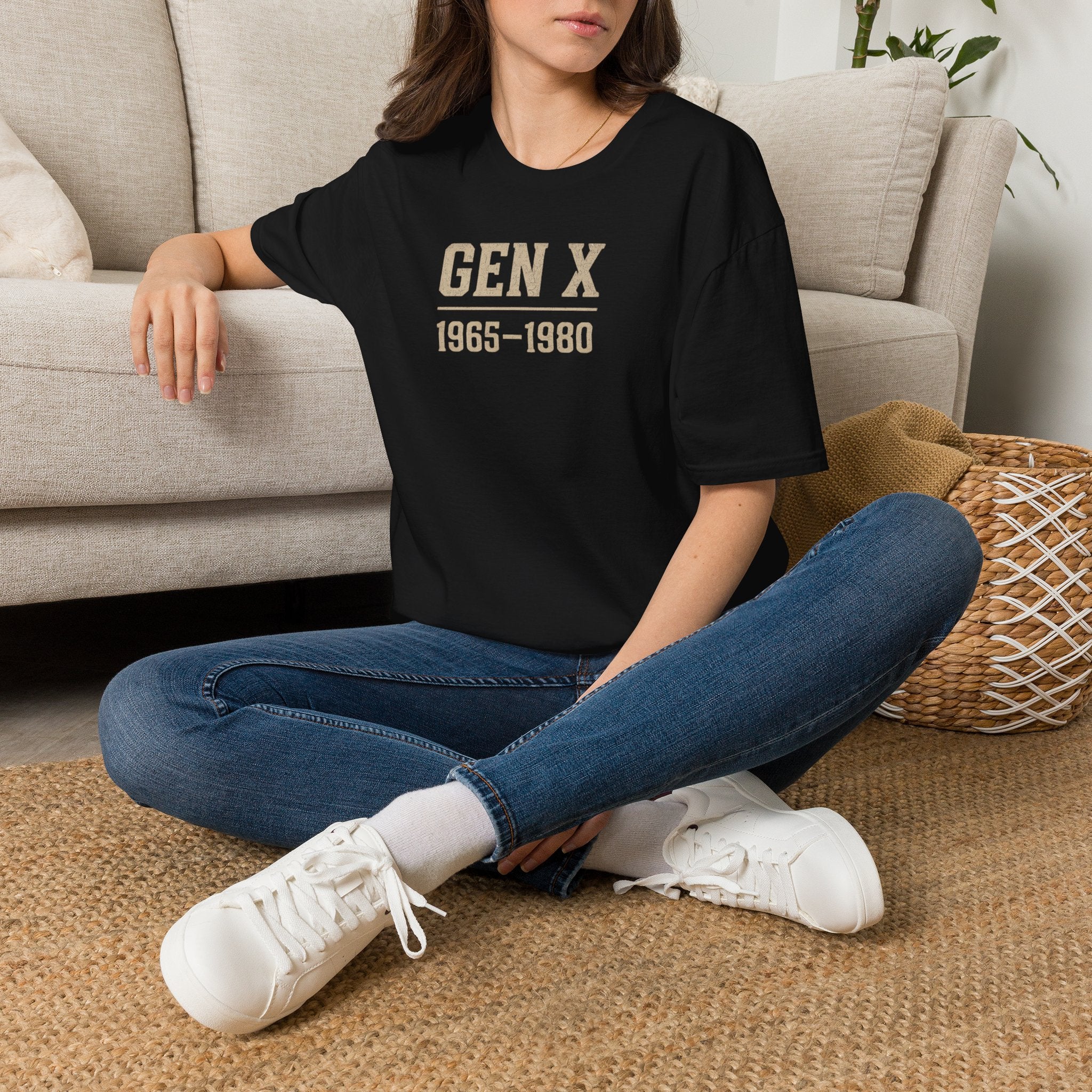 Gen X 1965–1980 T-Shirt — Retro Pride Tee for Generation X