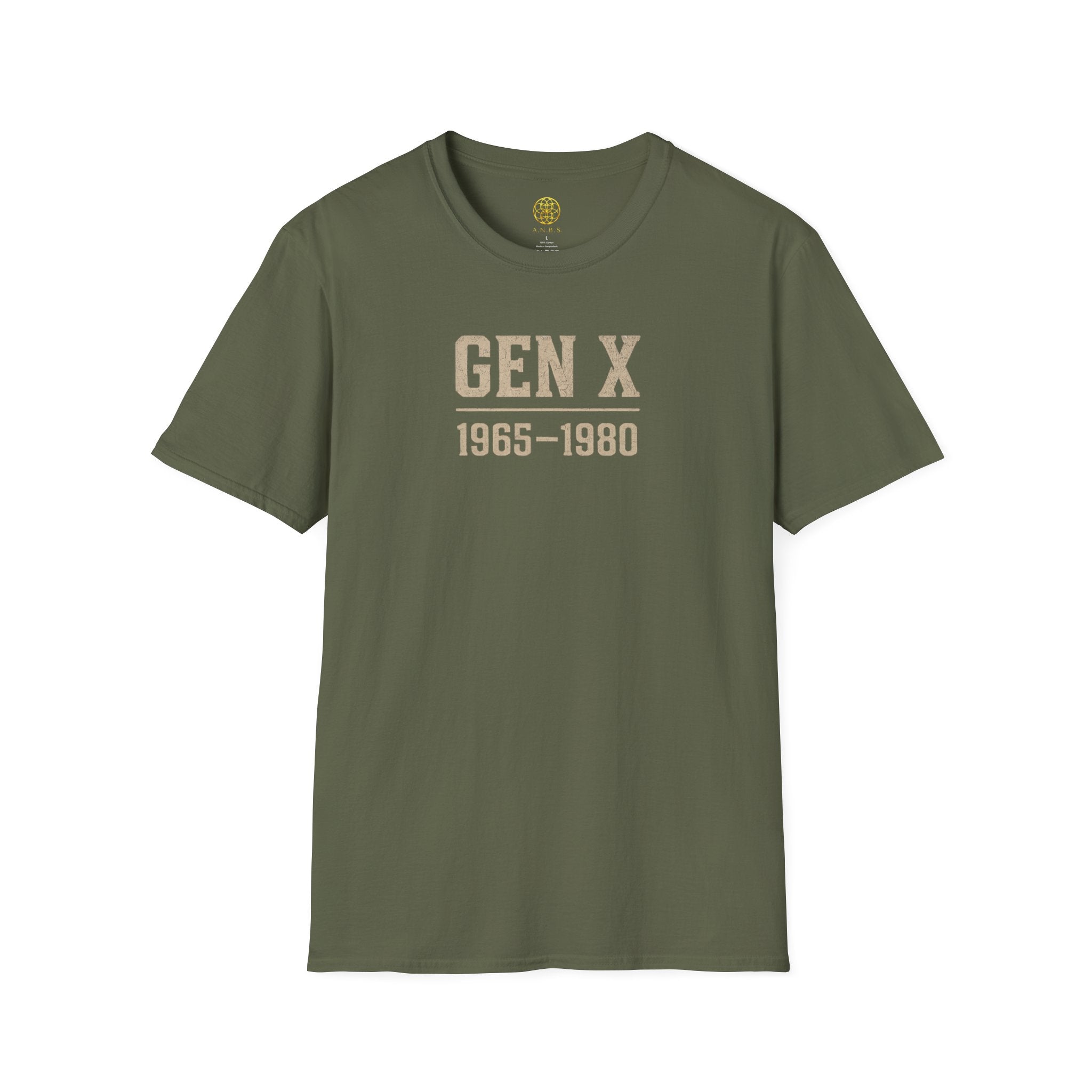 Gen X 1965–1980 T-Shirt — Retro Pride Tee for Generation X