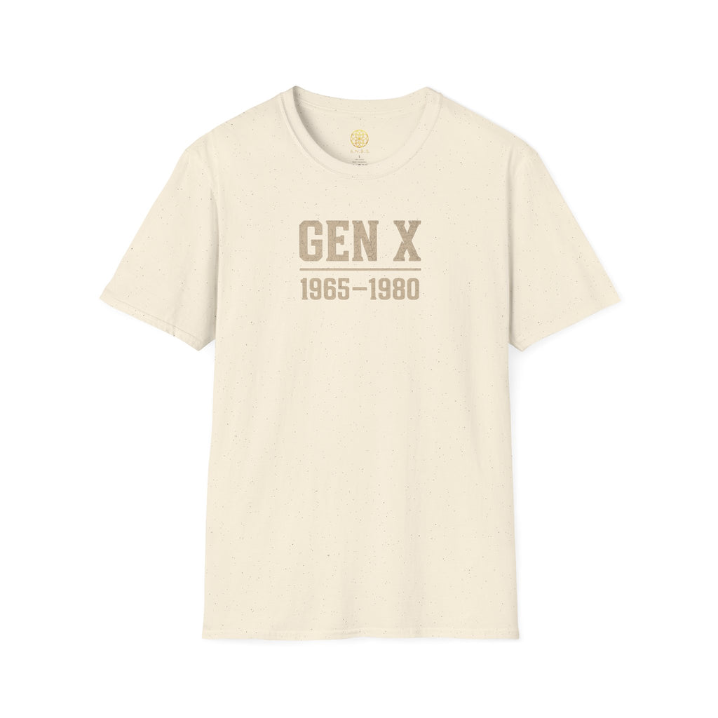 Gen X 1965–1980 T-Shirt — Retro Pride Tee for Generation X