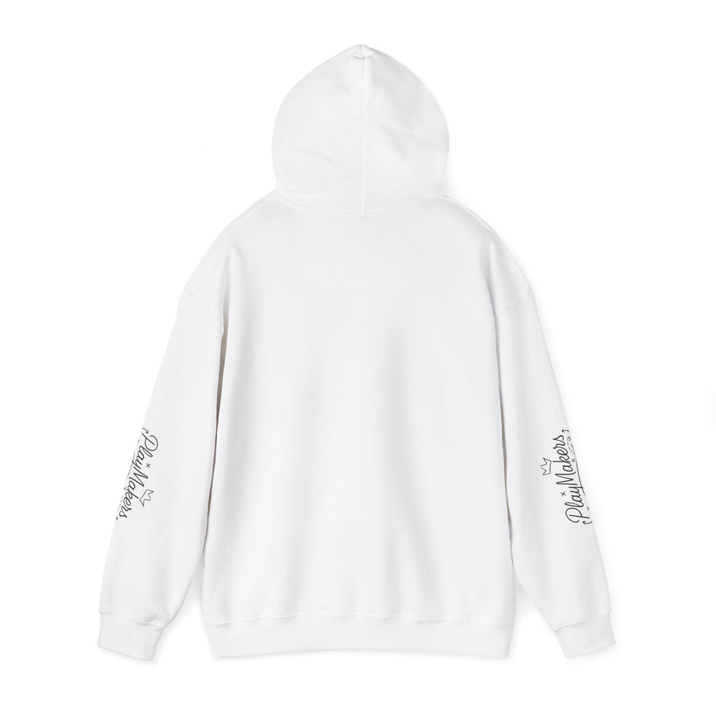 PlayMakers Hoodie — Playmakers Script Logo Pullover for Coaches & Creative Teams