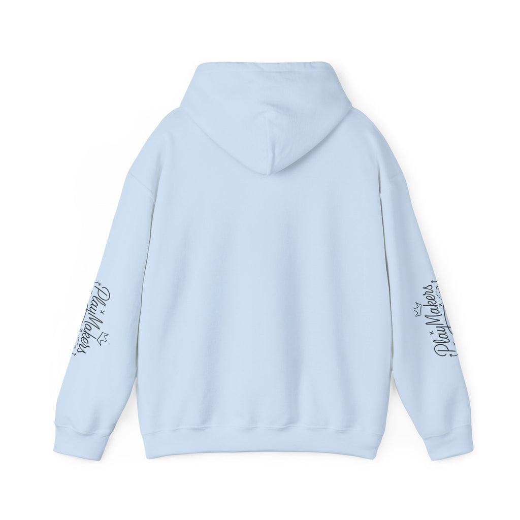 PlayMakers Hoodie — Playmakers Script Logo Pullover for Coaches & Creative Teams