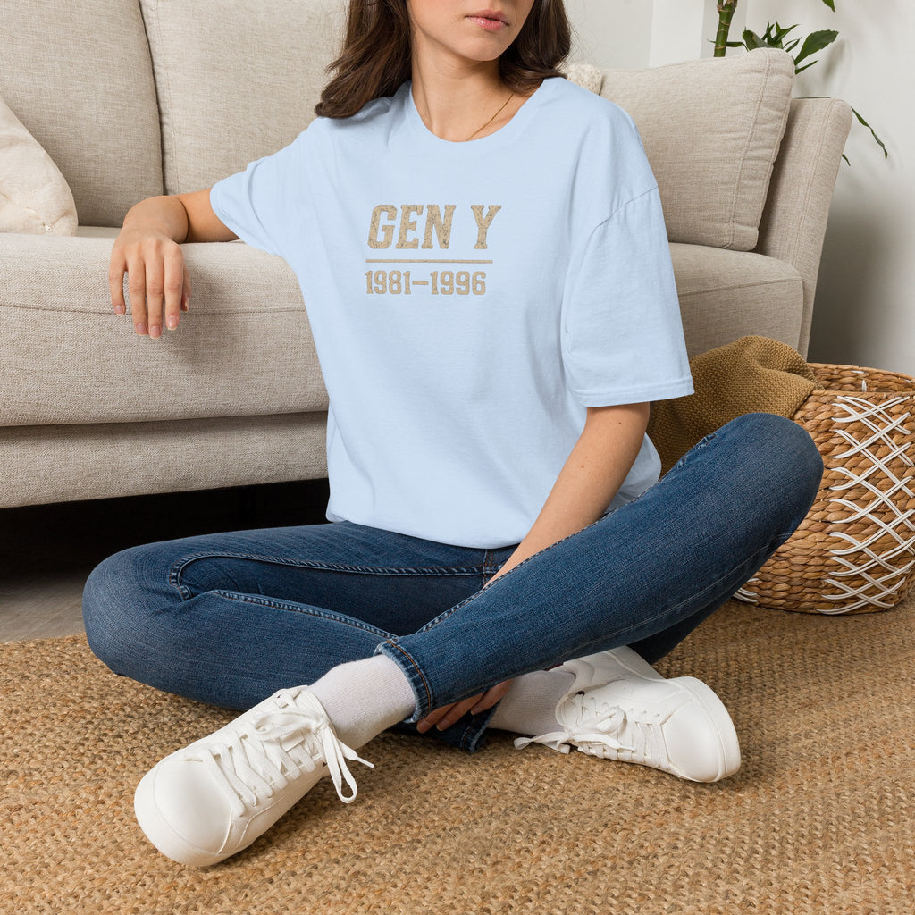Gen Y 1981–1996 T-Shirt — Retro Millennial Pride Tee