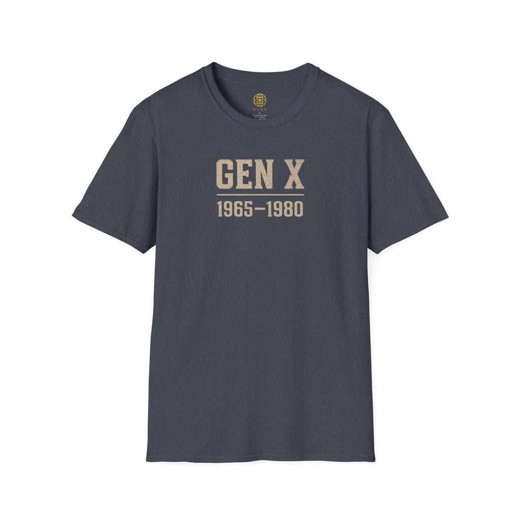 Gen X 1965–1980 T-Shirt — Retro Pride Tee for Generation X
