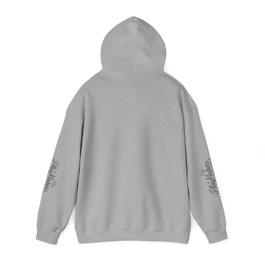 PlayMakers Hoodie — Playmakers Script Logo Pullover for Coaches & Creative Teams