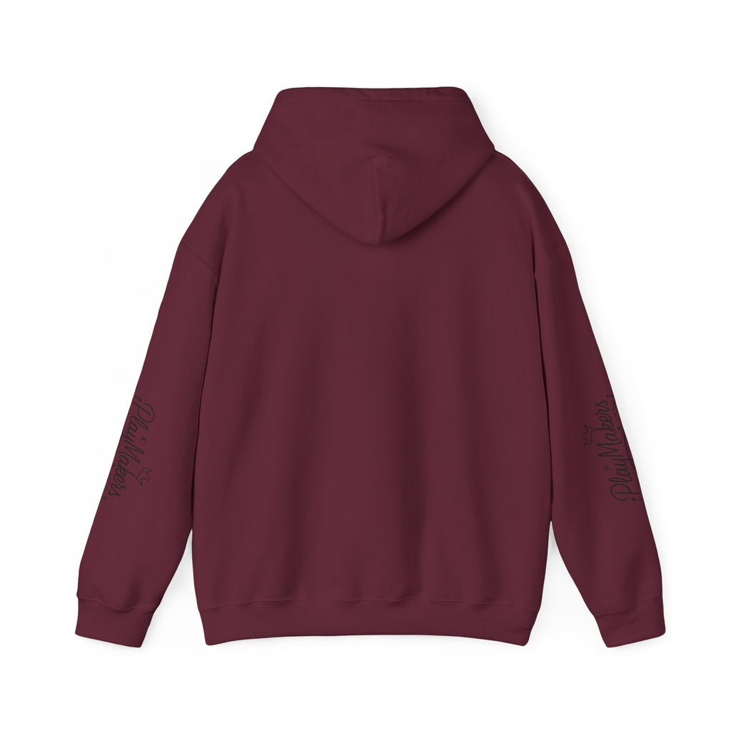 PlayMakers Hoodie — Playmakers Script Logo Pullover for Coaches & Creative Teams