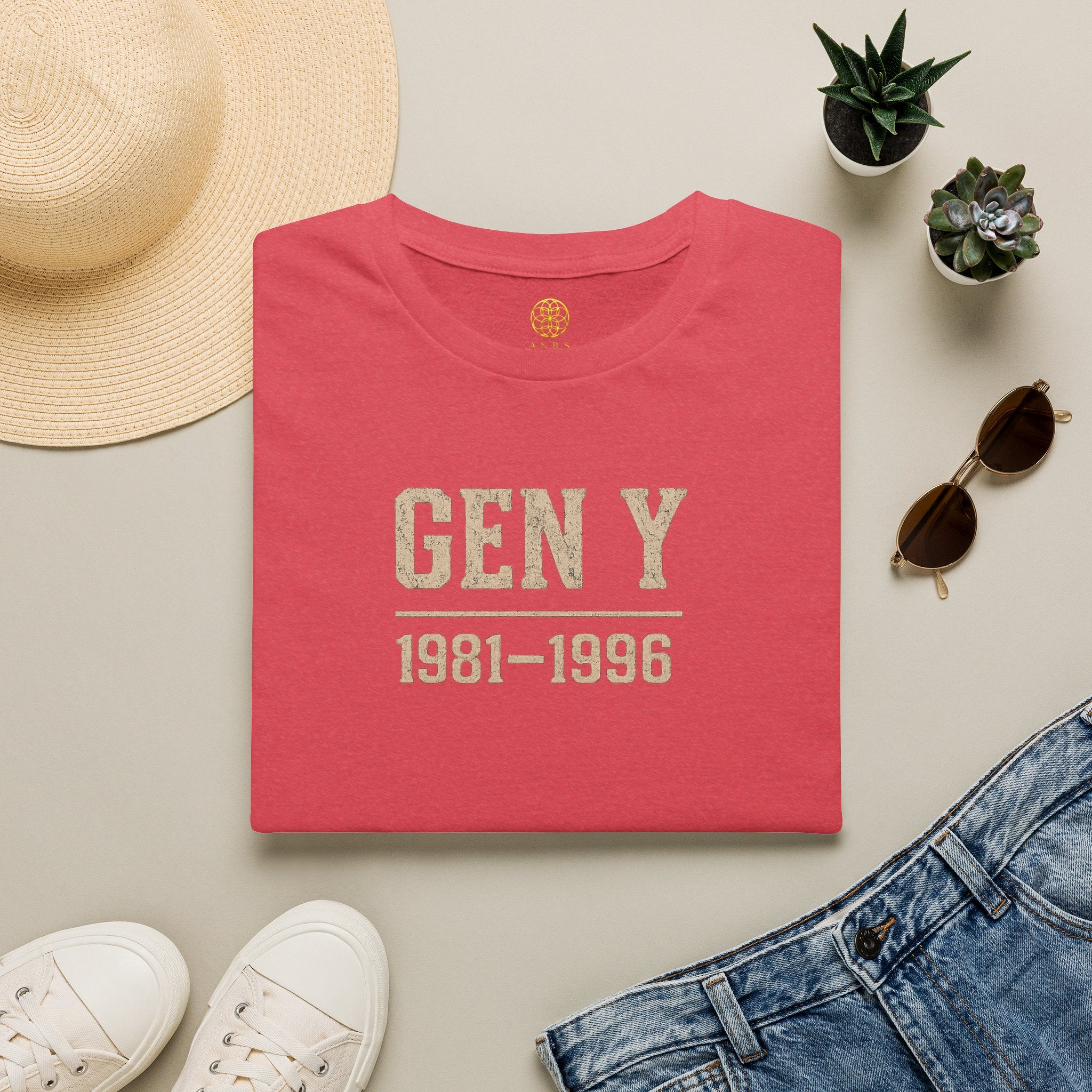 Gen Y 1981–1996 T-Shirt — Retro Millennial Pride Tee