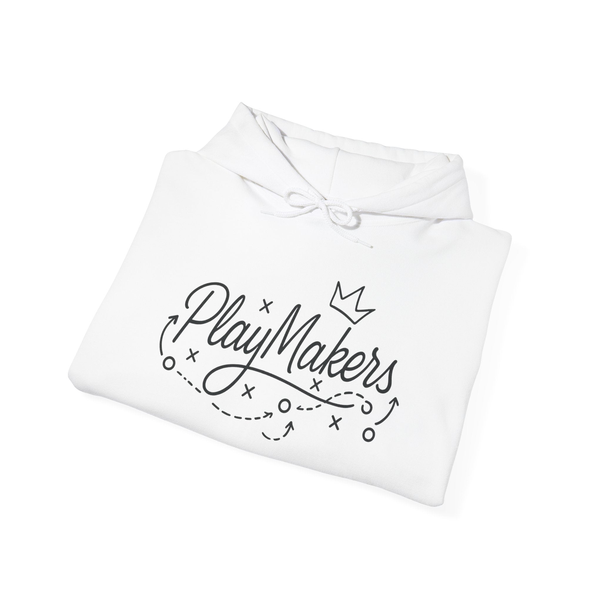 PlayMakers Hoodie — Playmakers Script Logo Pullover for Coaches & Creative Teams