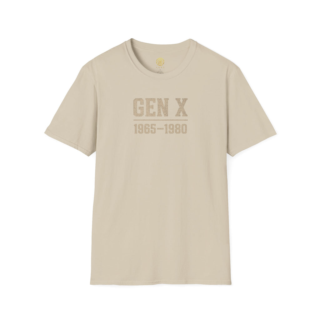 Gen X 1965–1980 T-Shirt — Retro Pride Tee for Generation X