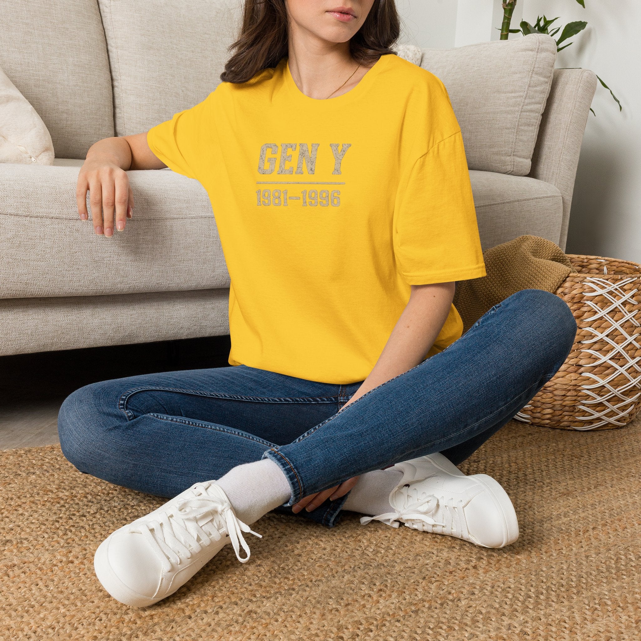 Gen Y 1981–1996 T-Shirt — Retro Millennial Pride Tee