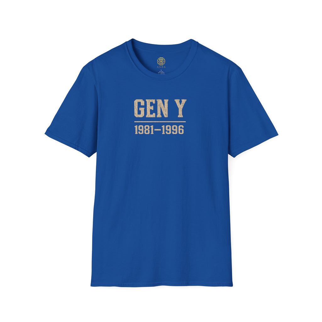 Gen Y 1981–1996 T-Shirt — Retro Millennial Pride Tee