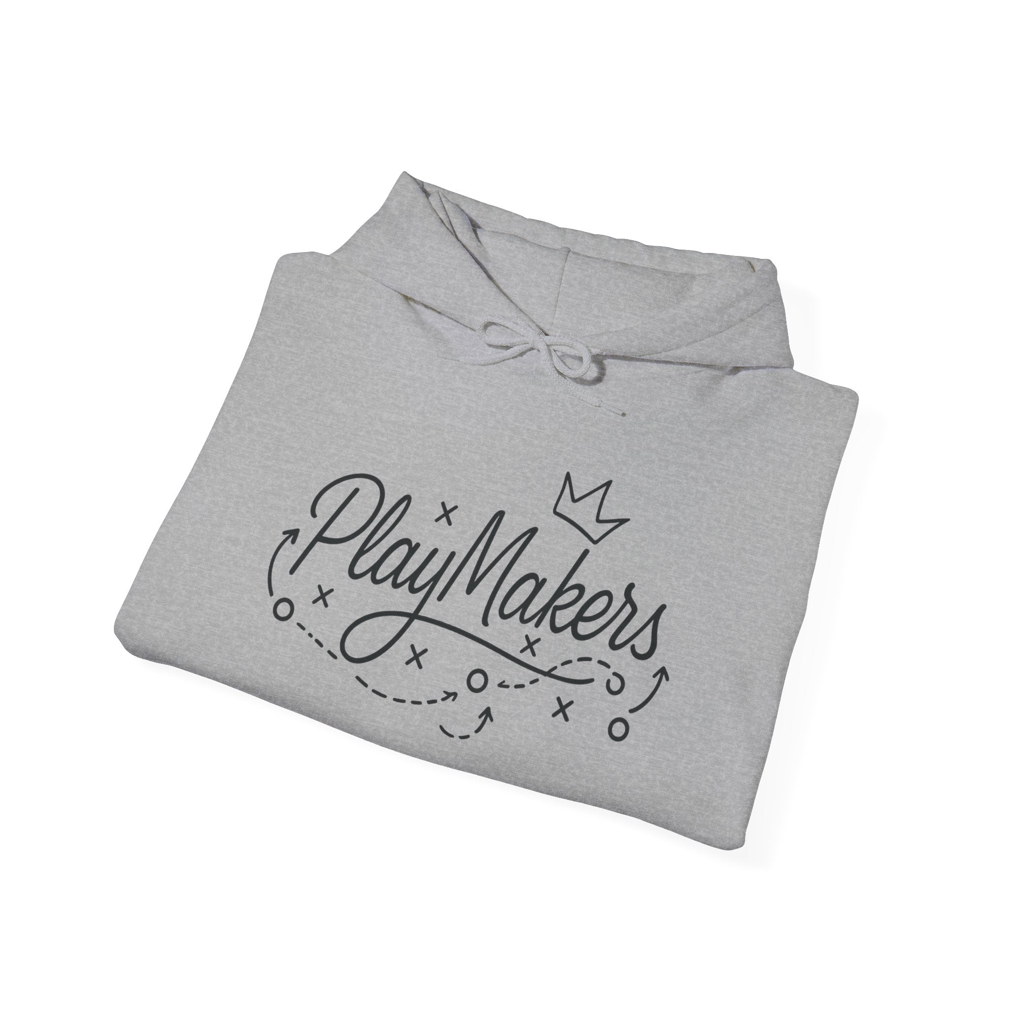 PlayMakers Hoodie — Playmakers Script Logo Pullover for Coaches & Creative Teams