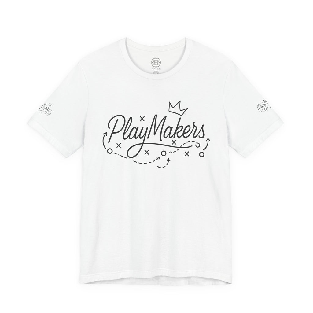 PlayMakers Graphic Tee — Playmaking Sports T-Shirt with Crown Design