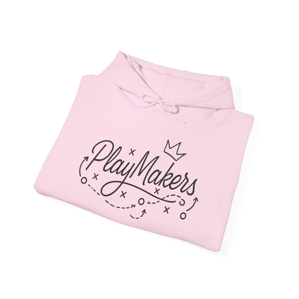PlayMakers Hoodie — Playmakers Script Logo Pullover for Coaches & Creative Teams