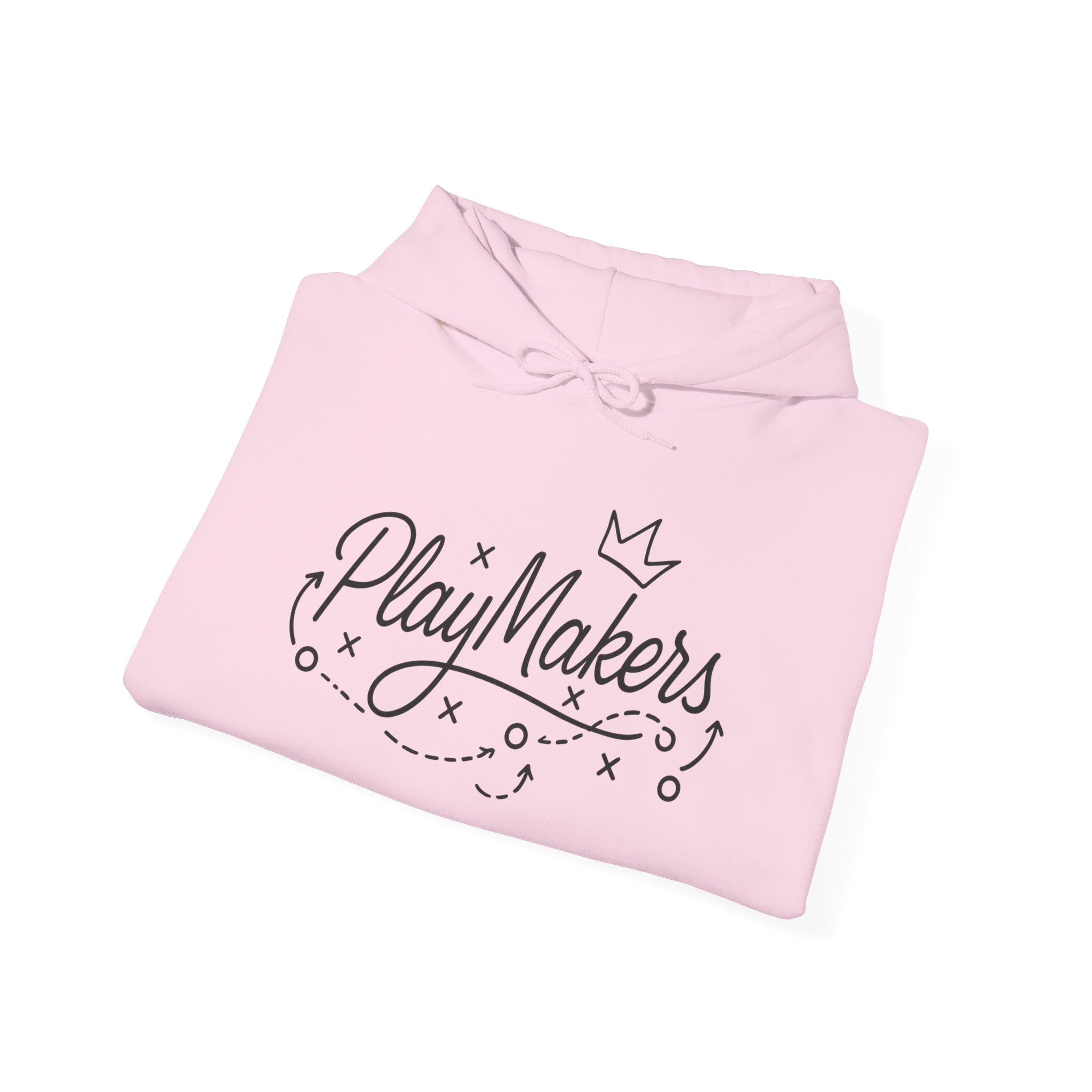 PlayMakers Hoodie — Playmakers Script Logo Pullover for Coaches & Creative Teams